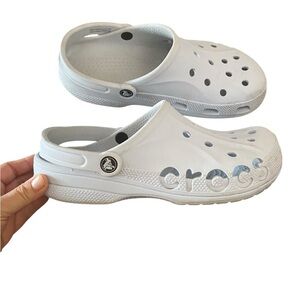 Crocs Light Blue Baya Clogs work shoe comfort core nurse shoes chef shoes slides